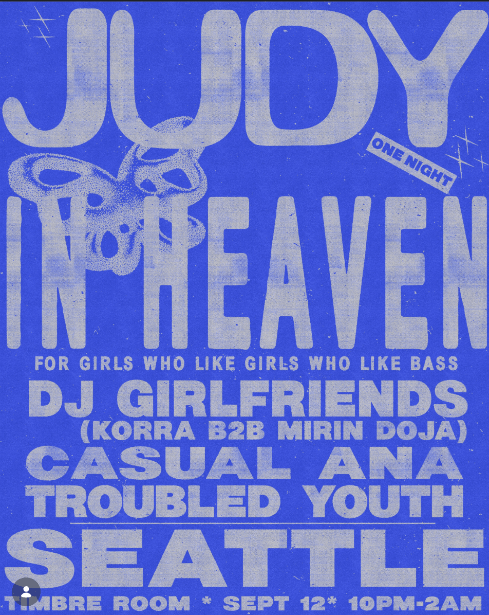 in heaven: judy poster